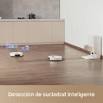 Dreame X40 Ultra detecci&oacute;n suciedad