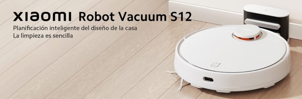XIAOMI Robot Vacuum S12 base carga Xiaomi Robot Vacuum S12 cargando